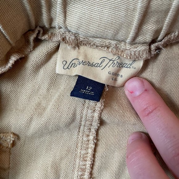 Universal Thread Women's Trousers, Tan, Size 12 - Picture 2 of 3